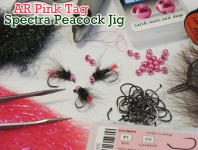 Roza's Dark Neon Jig Barbless by Fulling Mill // Tungsten Jig