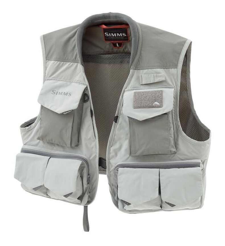 SIMMS FISHING GUIDE Vest, Hex Camo Loden, Size XL Fly Fishing Vest $115.00  - PicClick