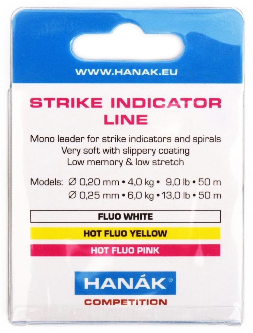 Hanak Bicolour indicator fluo line for euro nymph leaders