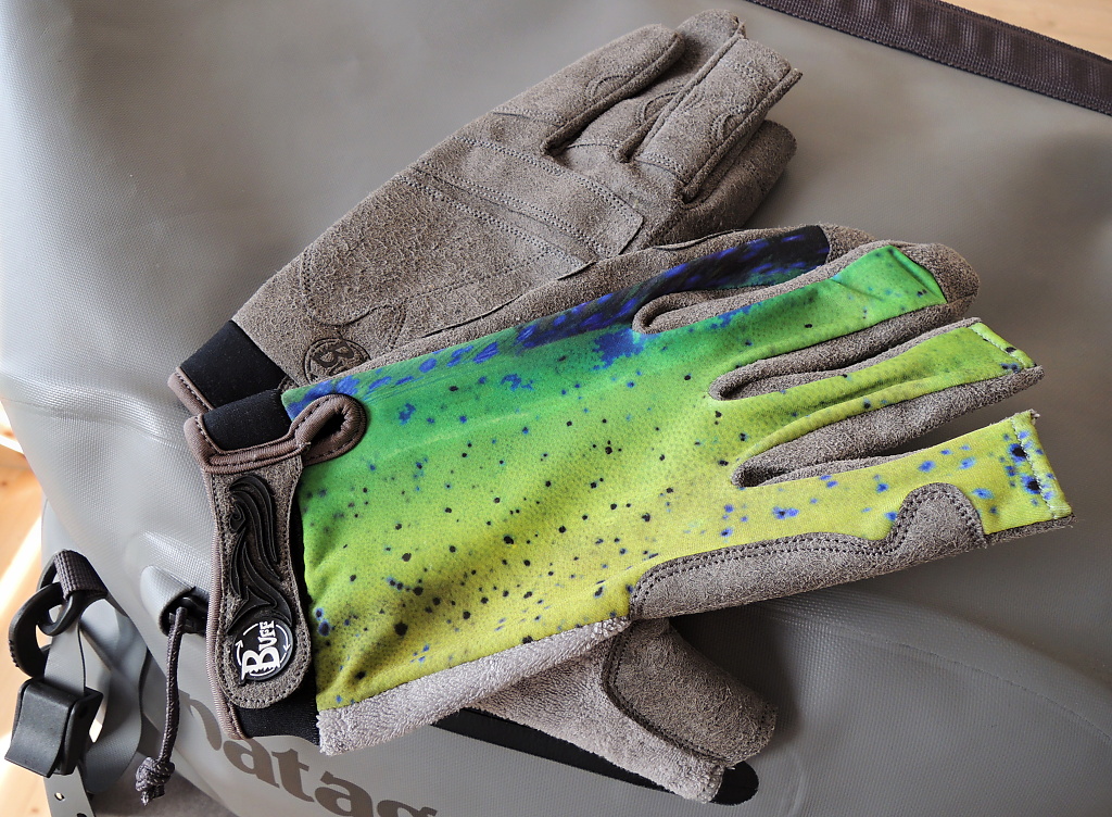 Fly Fishing Gloves Buff Original Fighting & Work Pro Series Dorado