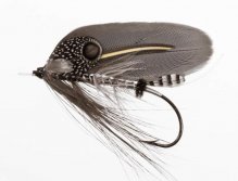 Sepia Atlantic salmon fly