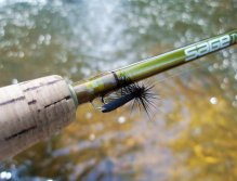 Caddis Black ready to action... Big fly, big fish!