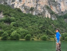 Fly Fishing, Lago di Nembia, Trentino