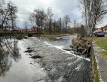 The weir in Svatava