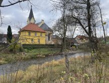 Svatava in the centre of the village of Svatava