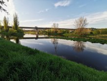 Berounka near Beroun, Czech Republic