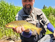 Summer Fly Fishing On Rivers In The Giant Mountains