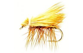 Elk Hair Caddis Orange