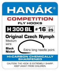 Czech Nymph Hook Black