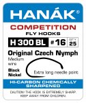 Fly Tying Hook Hanak Competition Czech Nymph (H300BL)