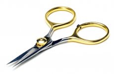 Razor Scissors Veniard Gold Loop