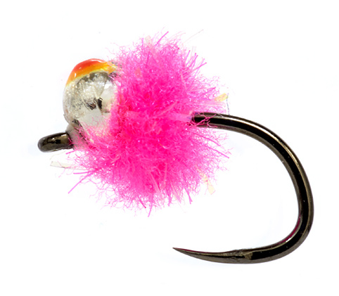 Croston's Tungsten Mini Egg Fluo Hot Pink B/L | CzechNymph.com