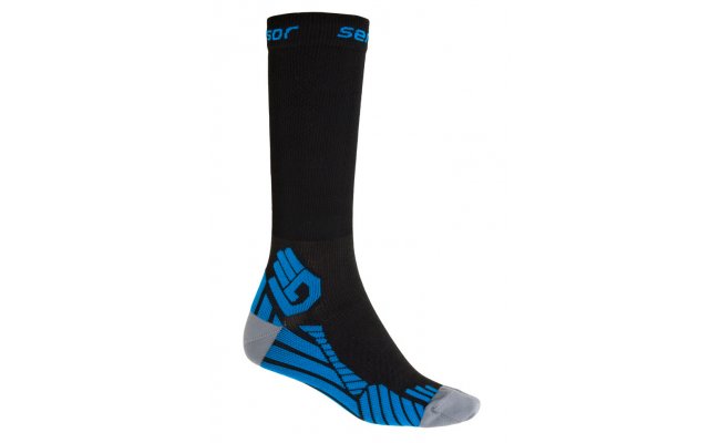 Functional Socks Sensor Compress Black/Blue | CzechNymph.com