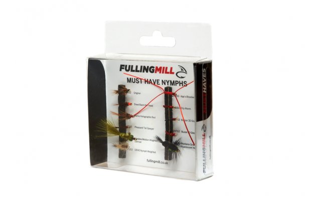 Fulling Mill Must Have Nymphs Fly Set, Fly Selections